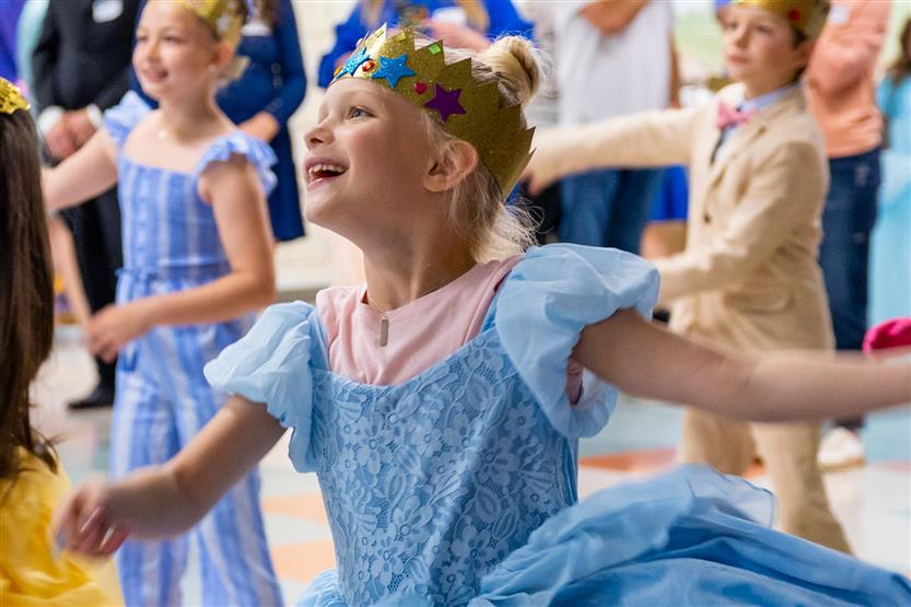 Cinderella ball at Grassland Elementary